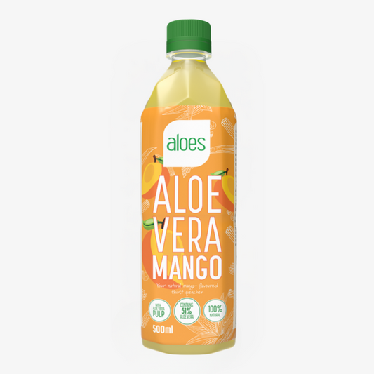 Aloes Aloe Vera - Mango 500 ml 12 - pack
