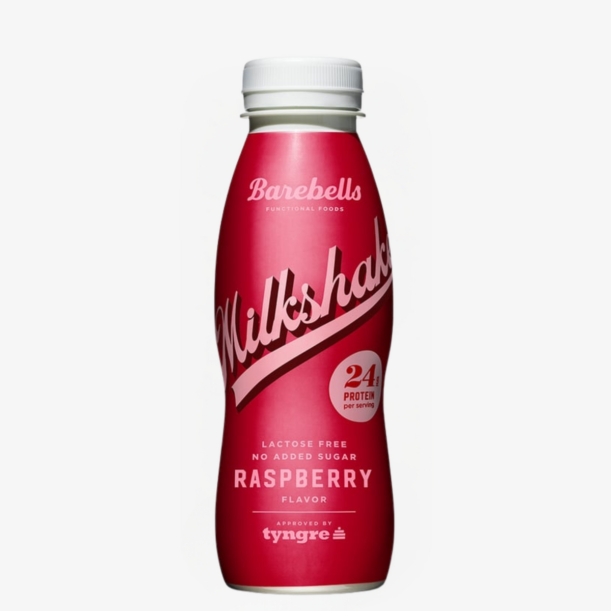 BAREBELLS Milkshake Raspberry 330 ml x8 – Nordic Refreshments