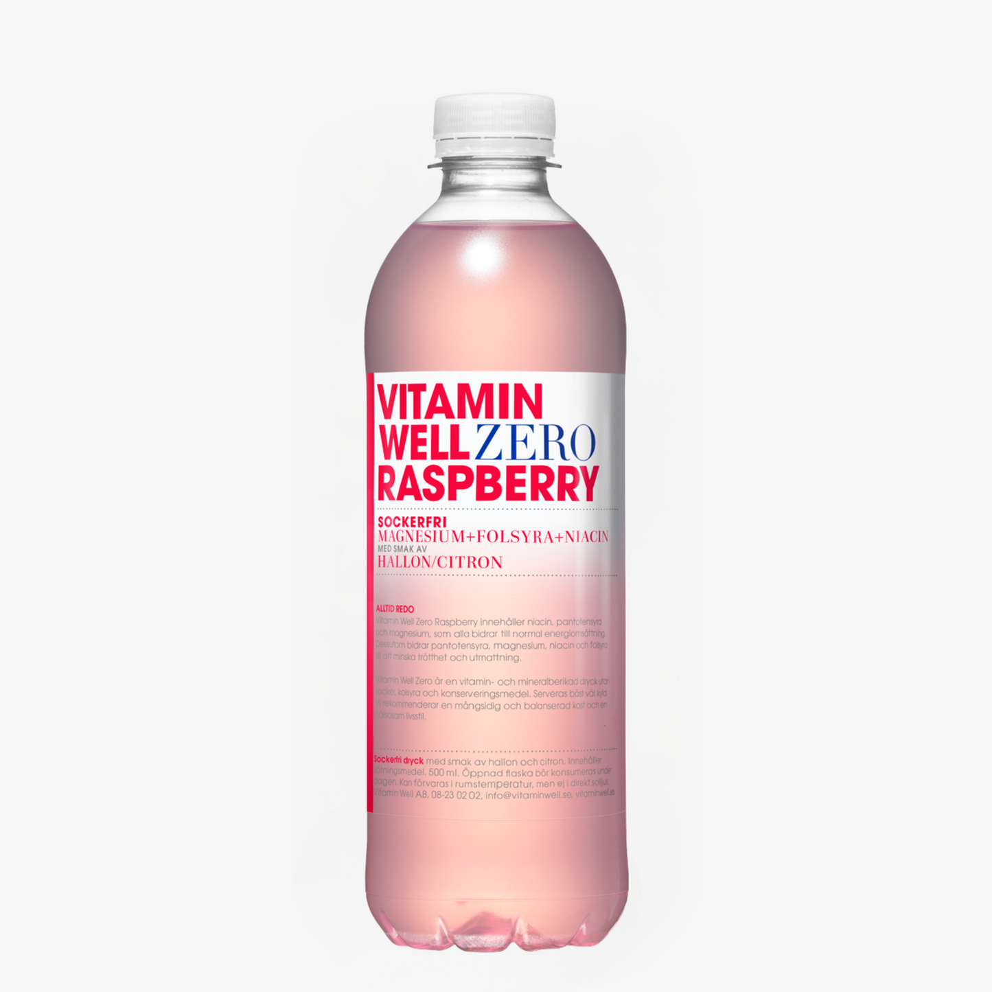 Vitamin Well Zero Hallon 500ml