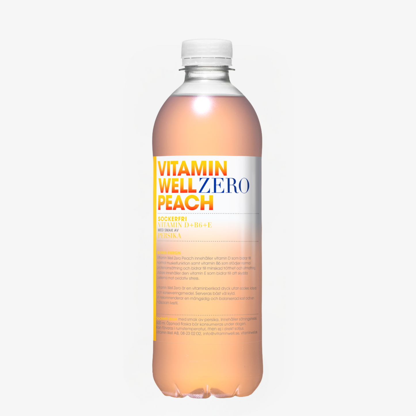 Vitamin Well Zero Persika 500ml