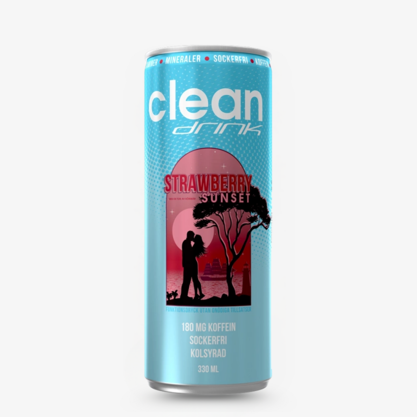 Ren dryck Jordgubbssolnedgång 330ml
