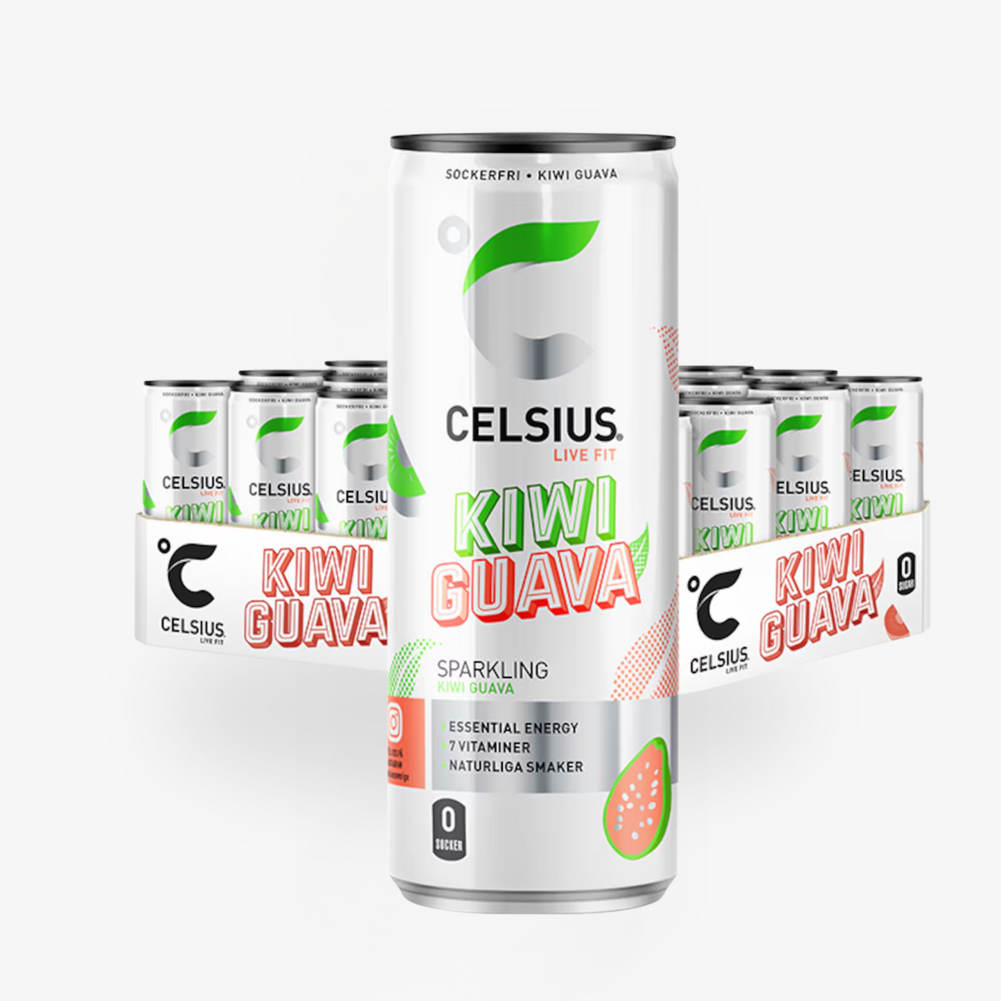 CELSIUS Kiwi Guava 24-pack