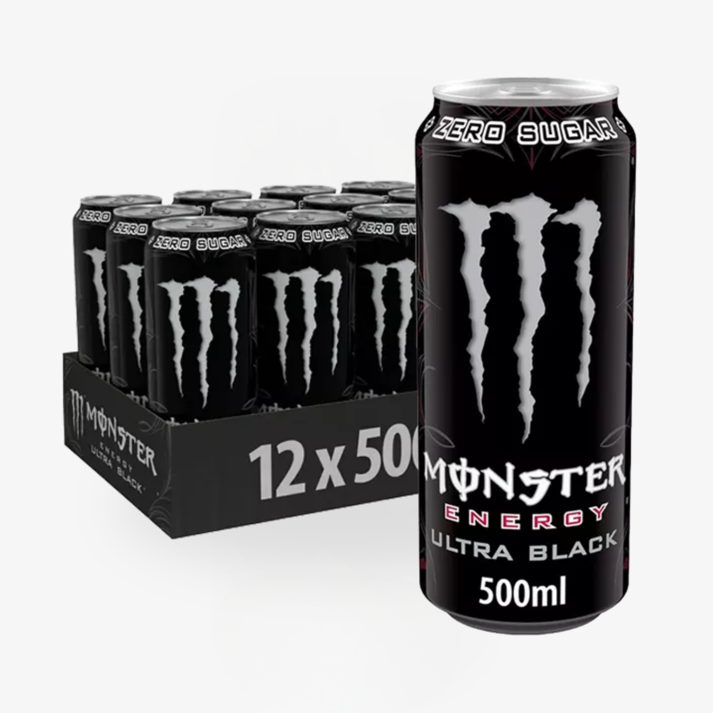 MONSTER Ultra Black 12 x 500ml