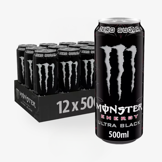 MONSTER Ultra Black 12 x 500ml