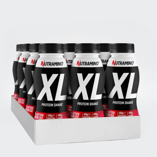 12 x Nutramino Protein XL Shake - 475 ml Strawberry