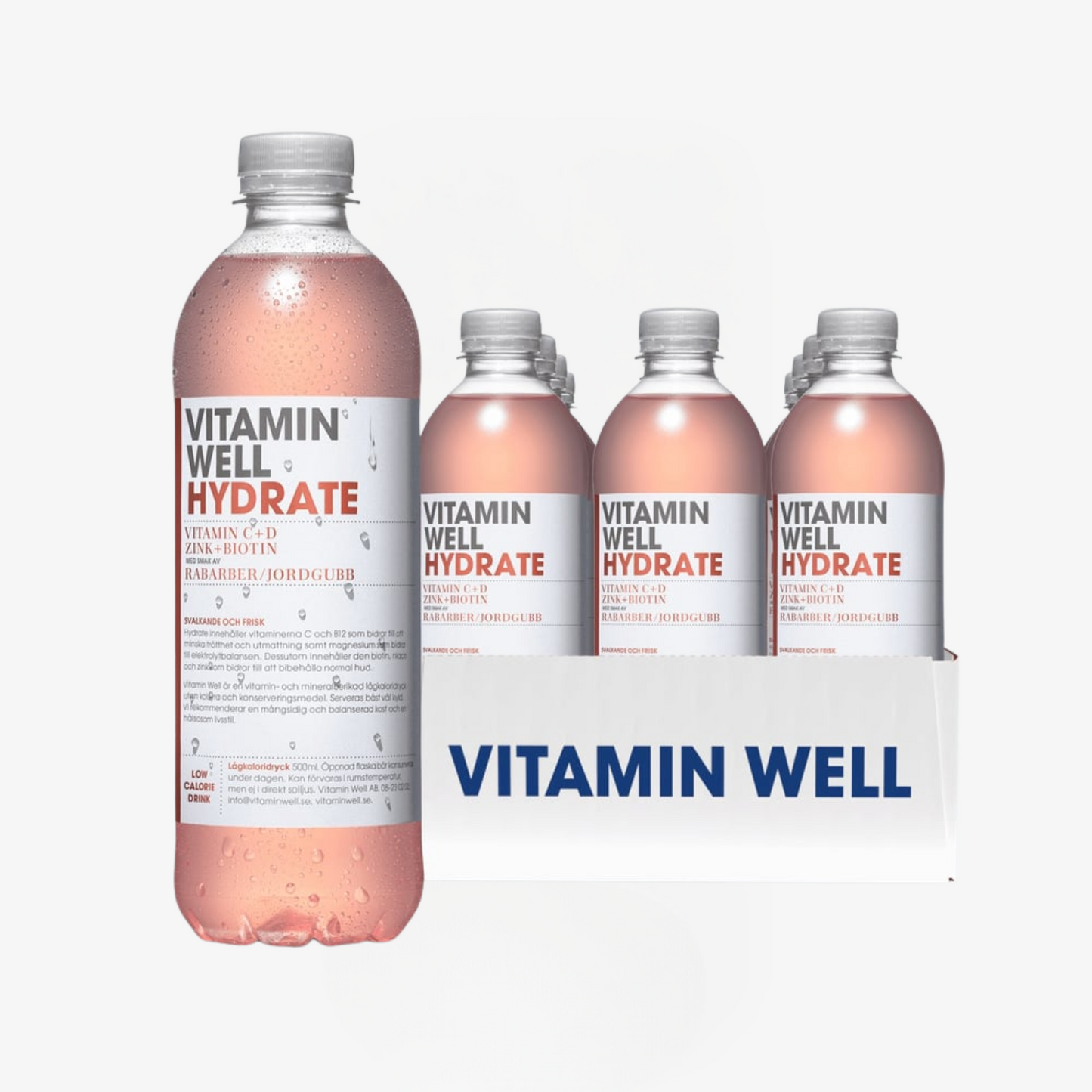 Vitamin Well Hydrate 500 ml (12 - Pack)