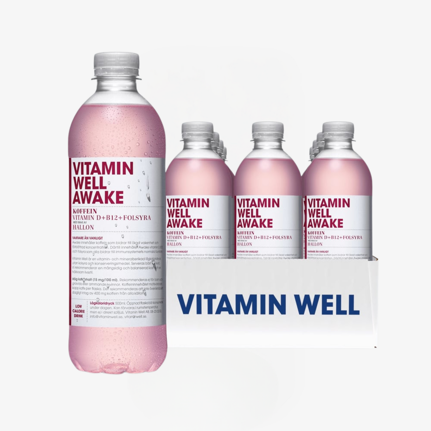 Vitamin Well Awake 500 ml (12-pack)