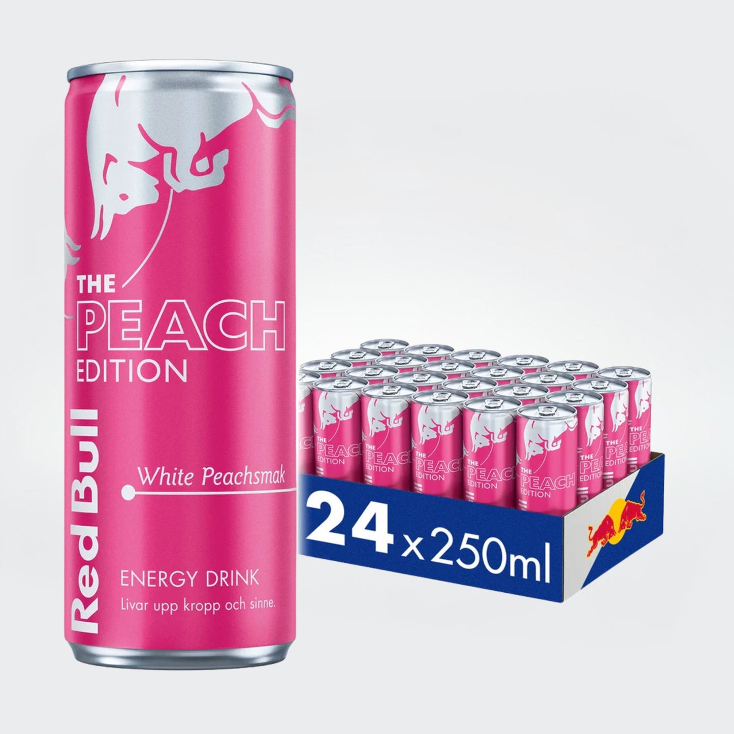 Red Bull White Peach 24 x 250ml