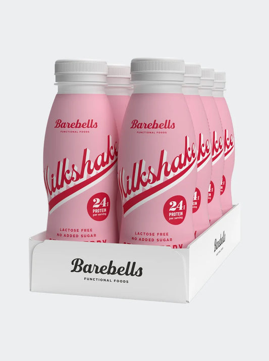 BAREBELLS Milkshake Strawberry 330 ml x8
