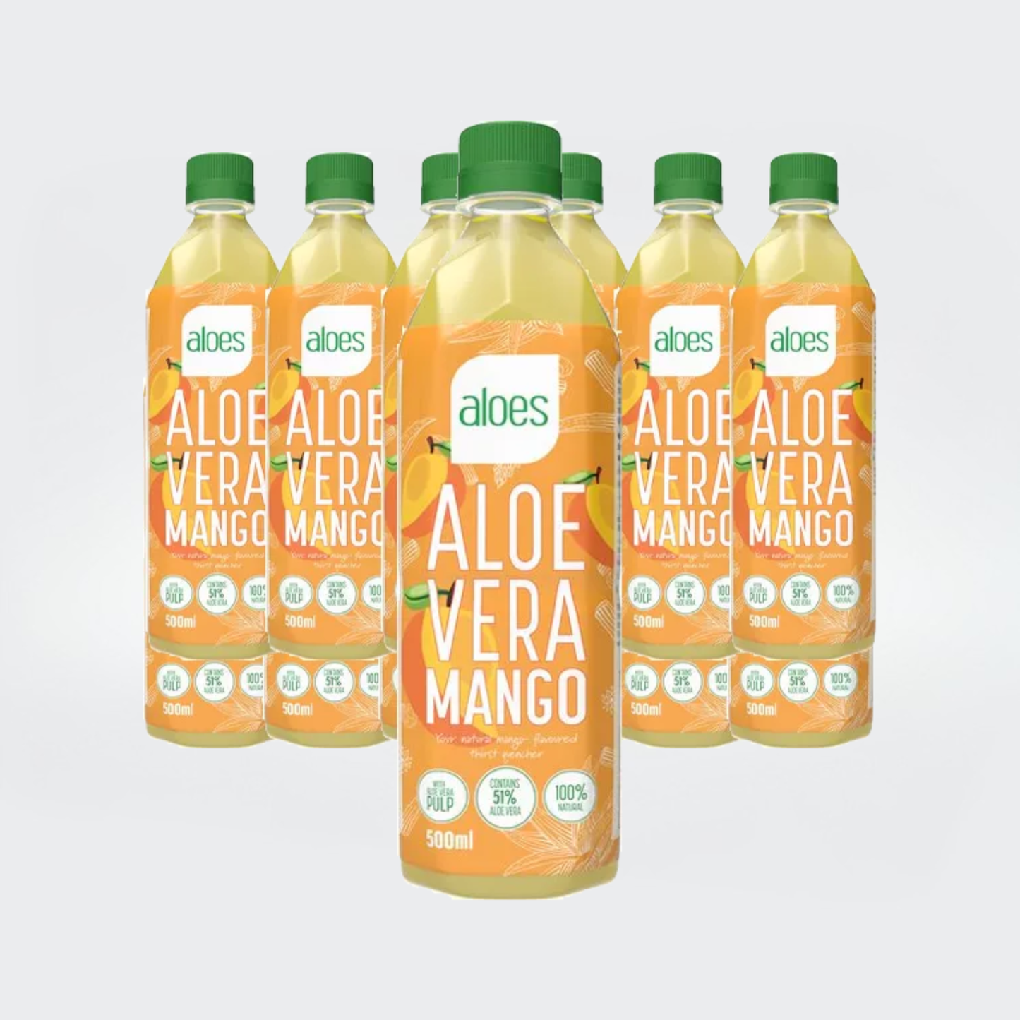 Aloes Aloe Vera - Mango 500 ml 12 - pack