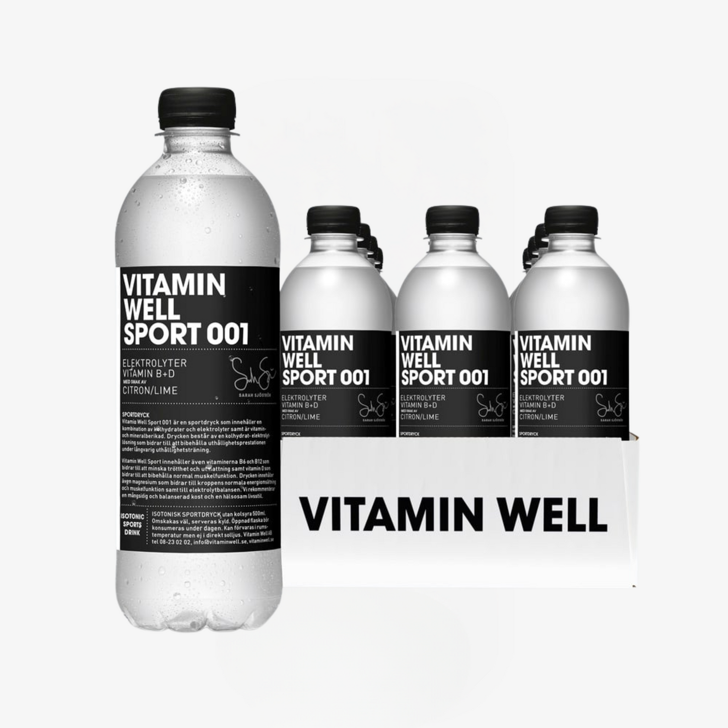 Vitamin Well Sport 001 500 ml (12-pack)