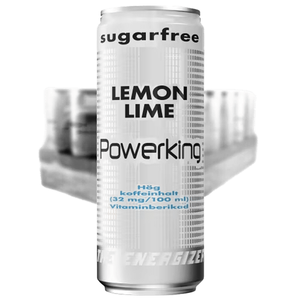POWERKING Lemon Lime Sugarfree 24 x 250ml