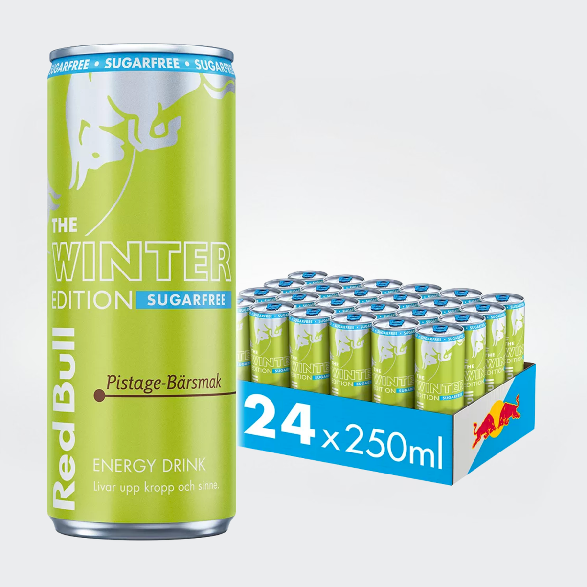 Red Bull Winter Edition Sugarfree Berry Pistachio 24 x 250ml